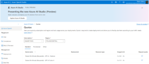 Get started with Azure OpenAI Service