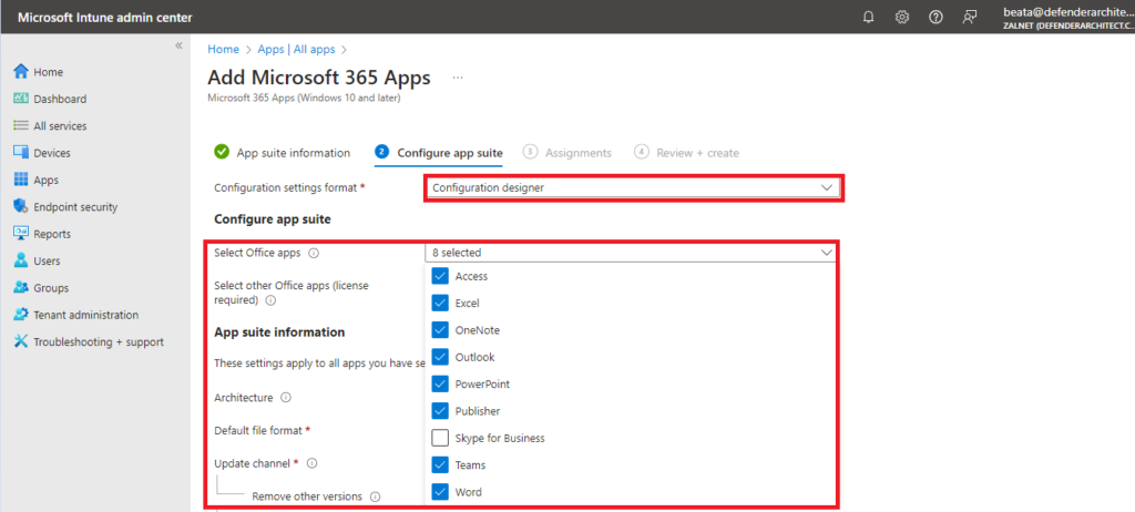 How to add Microsoft 365 Apps to Windows 10/11 devices with Microsoft ...