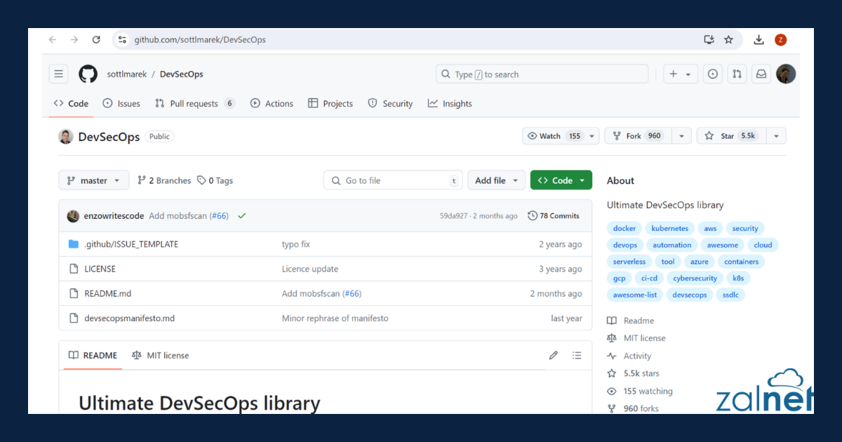 Ultimate DevSecOps Library – amazing resource to enhance security practices - ZALNET