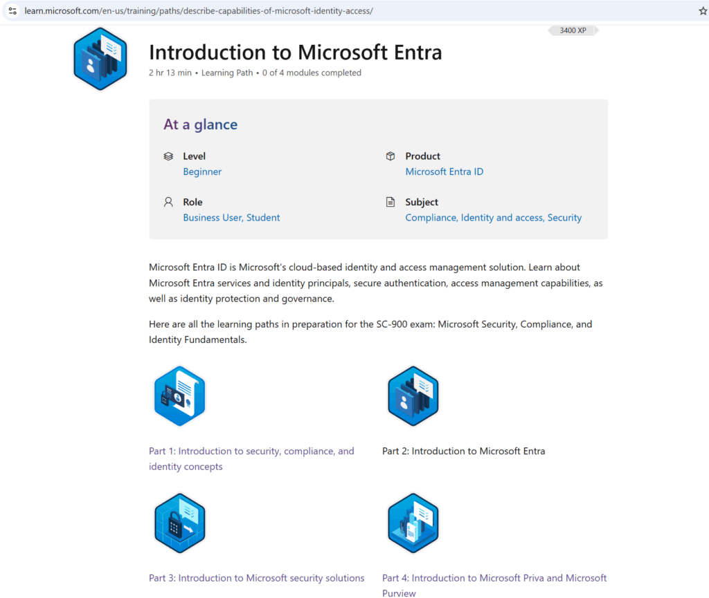 SC-900 Microsoft Learn