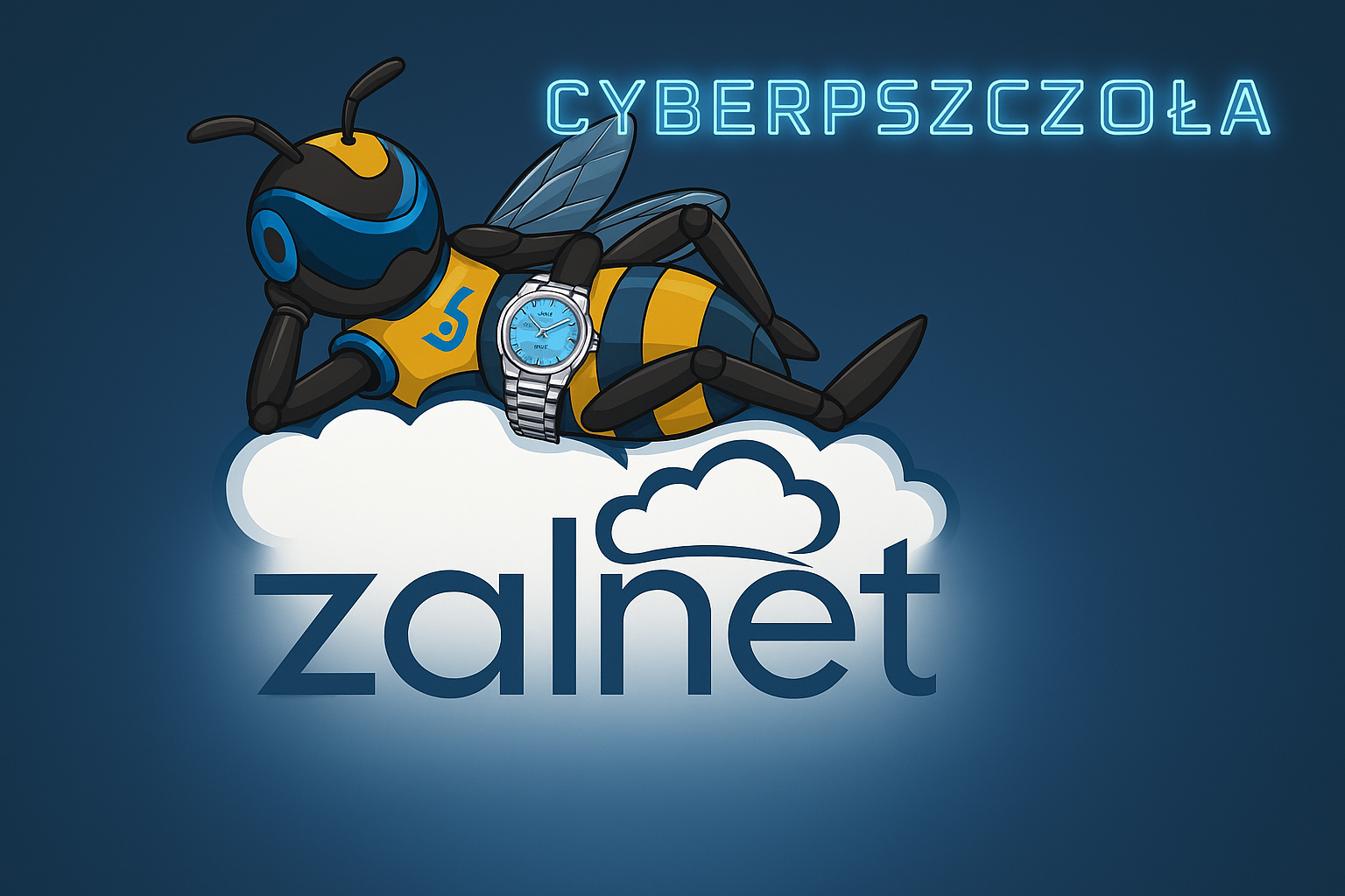 Cyberpszczoła i zegarek Patek