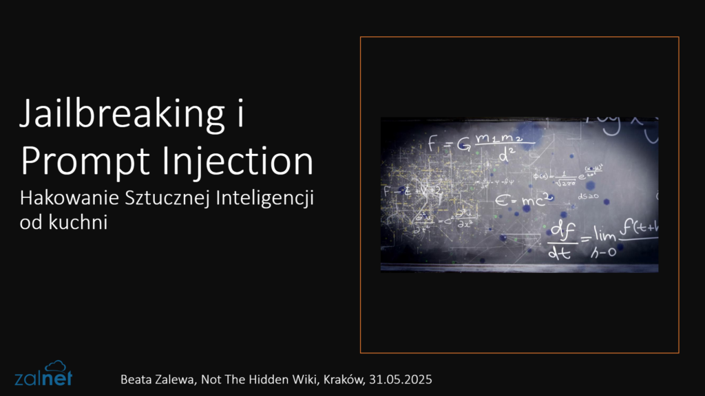 Jailbreaking i Prompt Injection - Hakowanie Sztucznej Inteligencji od kuchni