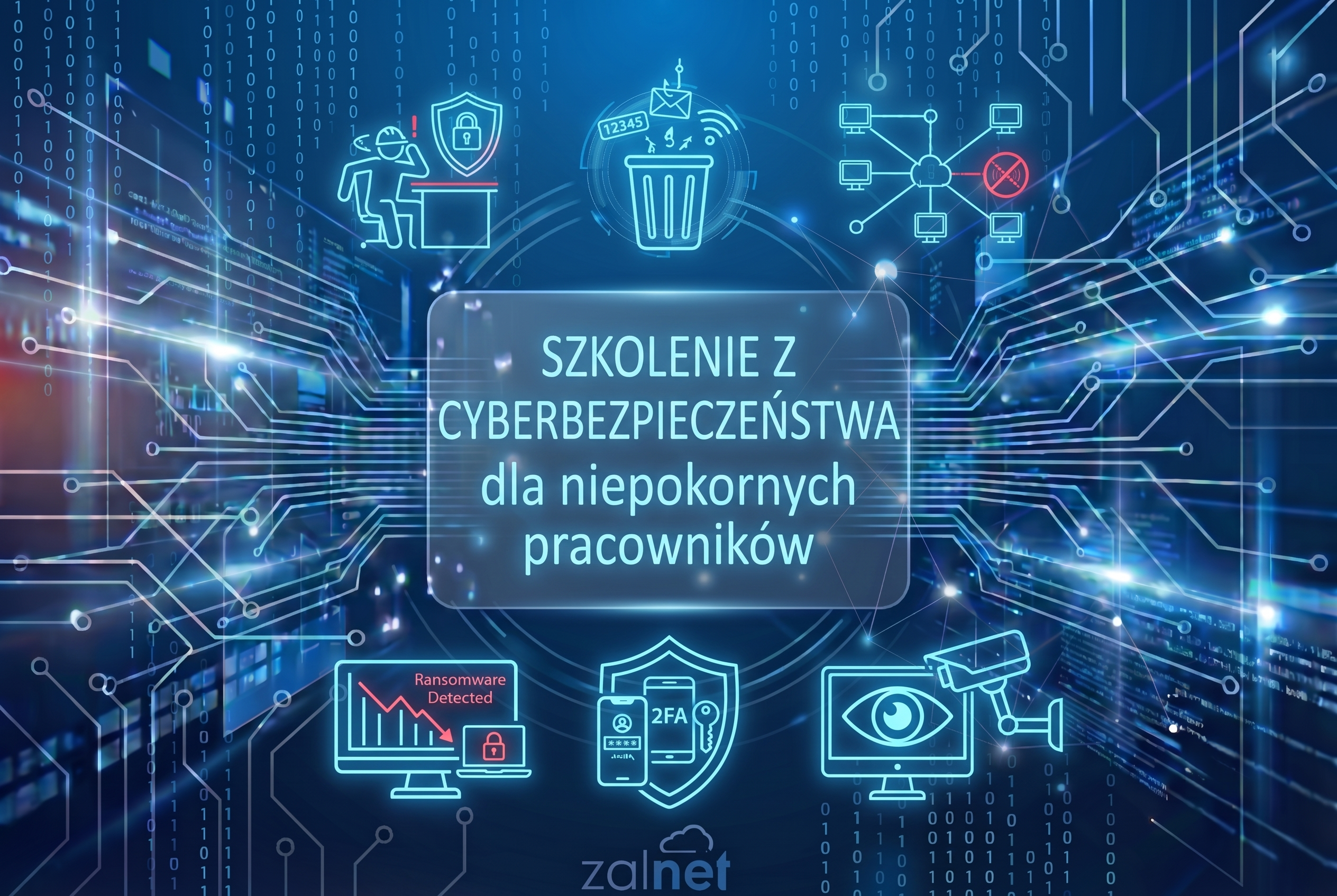 Szkolenie z cyberbezpieczeństwa dla niepokornych pracowników - ZALNET