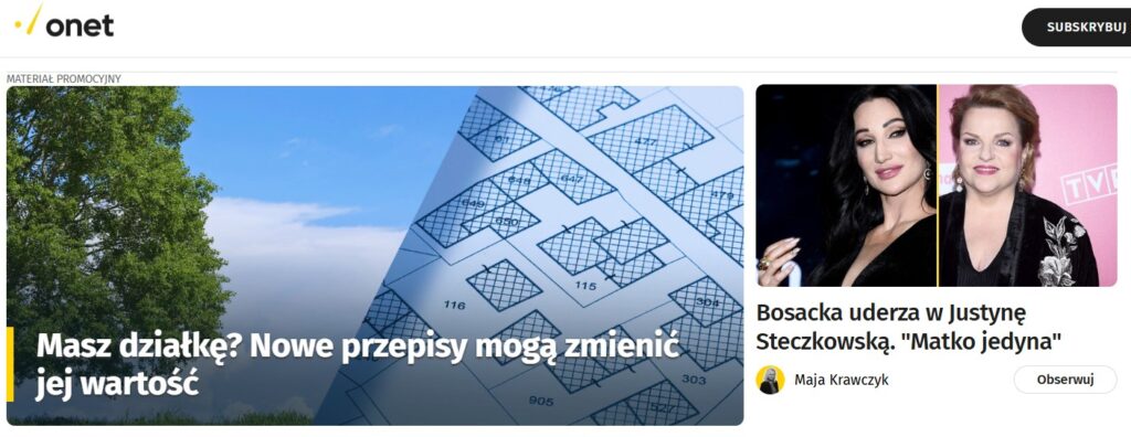 Clickbait pojawia się obecnie prawie na każdym portalu, dostęp 18.07.2026.
