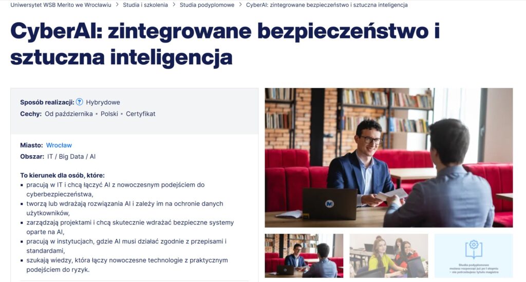 Cyberbezpieczeństwo AI - CyberAI - zintegrowane bezpieczeństwo i sztuczna inteligencja, dostęp 24.07.2026