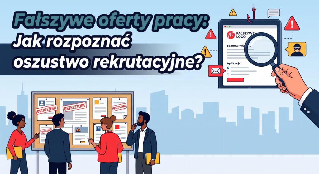 Fałszywe oferty pracy oszustwa