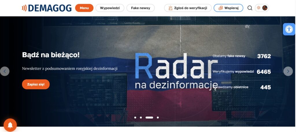 Strona główna demagog.org, dostęp 05.07.2026