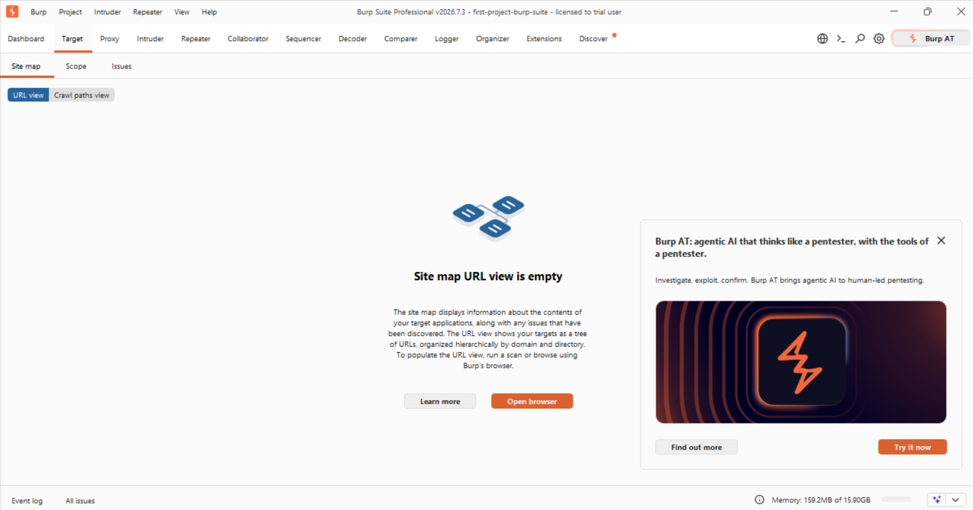 Burp Suite - Target