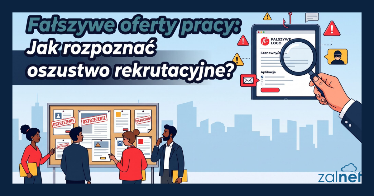 Fałszywe oferty pracy - Jak rozpoznać oszustwo rekrutacyjne - ZALNET