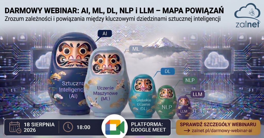 Zaproszenie na darmowy webinar AI tłumaczący powiązania między Machine Learning a ChatGPT