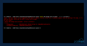Tip: How to fix ‘dotnet’ is not recognized as the name of a cmdlet error - ZALNET